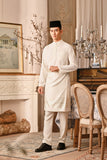 Baju Melayu Luxury Bespoke Fit - Off White