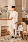 Baju Melayu Luxury Bespoke Fit - Off White