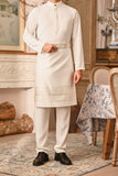 Baju Melayu Luxury Bespoke Fit - Off White