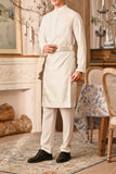 Baju Melayu Luxury Bespoke Fit - Off White