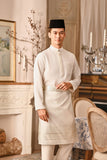 Baju Melayu Luxury Bespoke Fit - Off White