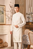 Baju Melayu Luxury Bespoke Fit - Off White