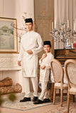 Baju Melayu Luxury Bespoke Fit - Off White