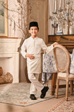 Baju Melayu Luxury Bespoke Fit - Off White