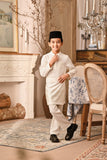 Baju Melayu Luxury Bespoke Fit - Off White