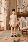 Baju Melayu Kids Luxury Bespoke Fit - Shifting Sand