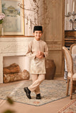 Baju Melayu Kids Luxury Bespoke Fit - Shifting Sand