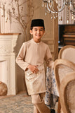 Baju Melayu Kids Luxury Bespoke Fit - Shifting Sand