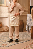 Baju Melayu Kids Luxury Bespoke Fit - Shifting Sand