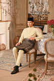 Baju Melayu Luxury Bespoke Fit - Baby Yellow