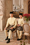 Baju Melayu Kids Luxury Bespoke Fit - Baby Yellow