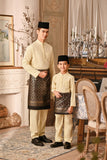 Baju Melayu Luxury Bespoke Fit - Baby Yellow