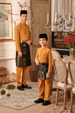 Baju Melayu Luxury Bespoke Fit - Inca Gold