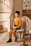 Baju Melayu Kids Luxury Bespoke Fit - Inca Gold