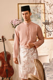 Baju Melayu Luxury Bespoke Fit - Coral Cloud