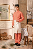 Baju Melayu Luxury Bespoke Fit - Orange