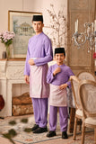 Baju Melayu Majestic Bespoke Fit - Violet Tulip