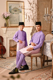 Baju Melayu Majestic Bespoke Fit - Violet Tulip