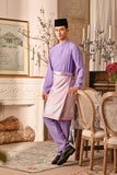 Baju Melayu Majestic Bespoke Fit - Violet Tulip