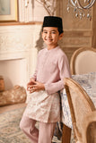 Baju Melayu Kids Majestic Bespoke Fit - Pale Lilac