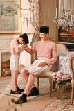 Baju Melayu Majestic Bespoke Fit - Blush Pink