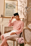 Baju Melayu Majestic Bespoke Fit - Blush Pink