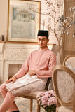 Baju Melayu Majestic Bespoke Fit - Blush Pink