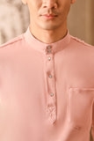 Baju Melayu Majestic Bespoke Fit - Blush Pink