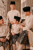 Baju Melayu Kids Majestic Bespoke Fit - Moonlight