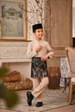 Baju Melayu Kids Majestic Bespoke Fit - Moonlight