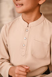 Baju Melayu Kids Majestic Bespoke Fit - Moonlight