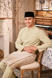 Baju Melayu Majestic Bespoke Fit - Aloe Wash