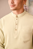 Baju Melayu Majestic Bespoke Fit - Aloe Wash