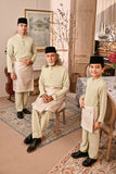 Baju Melayu Majestic Bespoke Fit - Aloe Wash