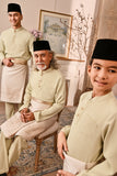 Baju Melayu Majestic Bespoke Fit - Aloe Wash