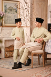 Baju Melayu Majestic Bespoke Fit - Aloe Wash