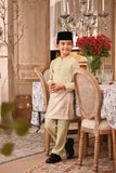 Baju Melayu Kids Majestic Bespoke Fit - Aloe Wash