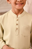 Baju Melayu Kids Majestic Bespoke Fit - Aloe Wash