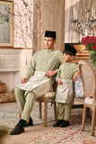 Baju Melayu Majestic Bespoke Fit - Desert Sage