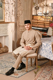 Baju Melayu Majestic Bespoke Fit - Silver Mink
