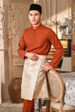 Baju Melayu Luxury Bespoke Fit - Spice Red