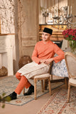 Baju Melayu Luxury Bespoke Fit - Orange