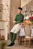 Baju Melayu Luxury Bespoke Fit - Bayou Green