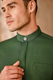 Baju Melayu Luxury Bespoke Fit - Bayou Green