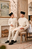 Baju Melayu Majestic Bespoke Fit - Whisper White