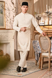 Baju Melayu Majestic Bespoke Fit - Whisper White