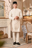 Baju Melayu Majestic Bespoke Fit - Whisper White