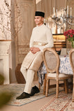 Baju Melayu Majestic Bespoke Fit - Whisper White