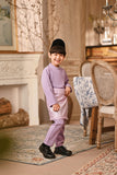 Baju Melayu Kids Luxury Bespoke Fit - Lavendula