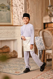 Baju Melayu Kids Majestic Bespoke Fit - Light Lavender